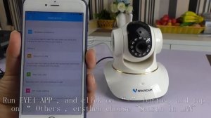 How to Configure VStarcam IP Camera C35 ethernet cable Connection