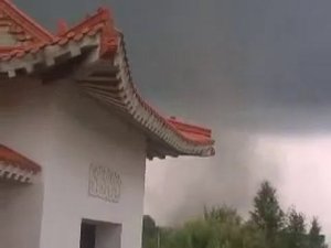 Смерч в Благовещенске