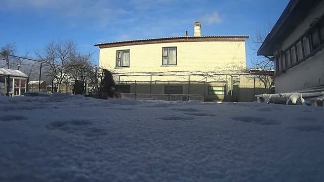 Катаю на велике зимой смотреть онлайн