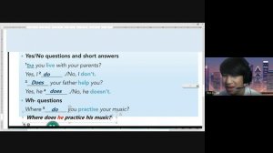 20210618 01 ม.4/1 A5  Present Simple / Yes No questions and Wh  questions