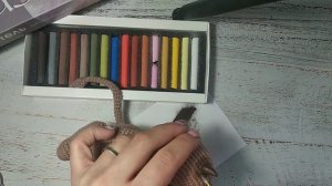 Тонировка игрушки сухой пастелью!