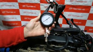 Замер компрессии на двигателе 4B12 37916 Mitsubishi |Контрактные автозапчасти|