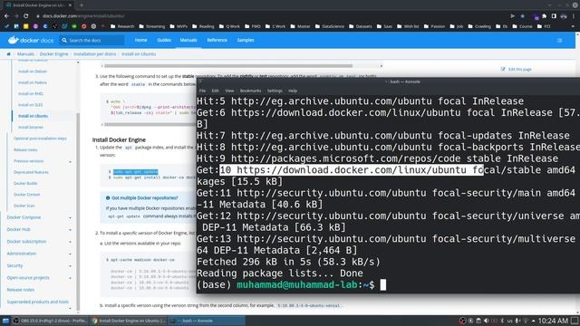 Install Docker Engine on Linux in Arabic смотреть онлайн