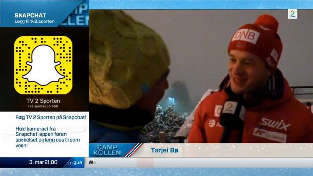 Сборная Норвегии после медальной церемонии на ЧМ в Осло 2016 (03.03.2016) смотреть онлайн