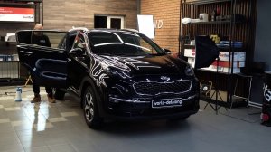 KIA Sportage - тонирование задней полусферы