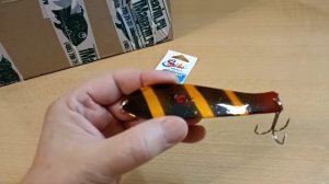 Распаковка посылки с блесной Spike Академик 3024 по заказу Fmagazin