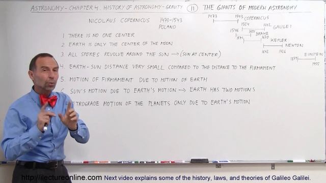 Astronomy - Ch. 4: History of Astronomy (11 of 16) The Giants of Astronomy: Nicolaus Copernicus смотреть онлайн
