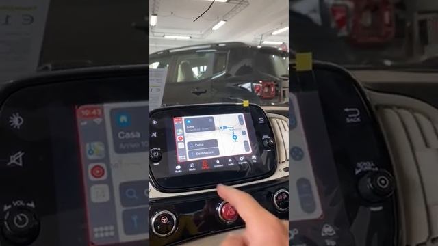 AppleCarPlay Fiat 500 смотреть онлайн