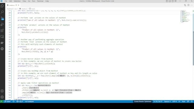 Rust Data Structures HashSet and BTreeSet смотреть онлайн