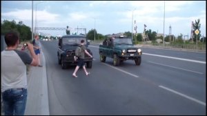 Гонка уазов??? тюнинг против сток