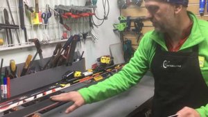 Ремонт лыж. Ручная и машинная заточка. В чём разница.