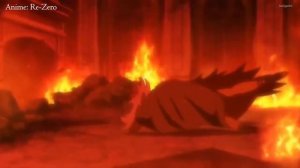 Elsa vs Garfiel I Re Zero Season 2 Episode 23 | fiht scene