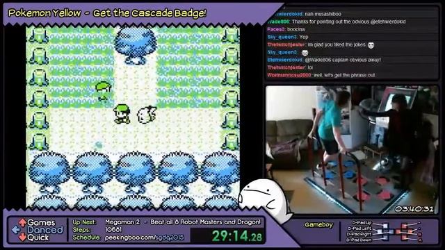 [DDR Speedrun] - Pokemon Yellow (Cascade Badge) - 57:22.38 смотреть онлайн