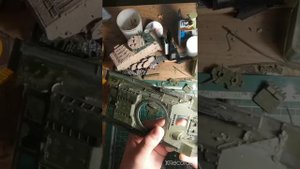 2 часть Реставрации танка Т-34 85 старенький набор от звезды