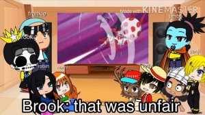Straw hats react to luffy vs katakuri//one piece//read descriptions//