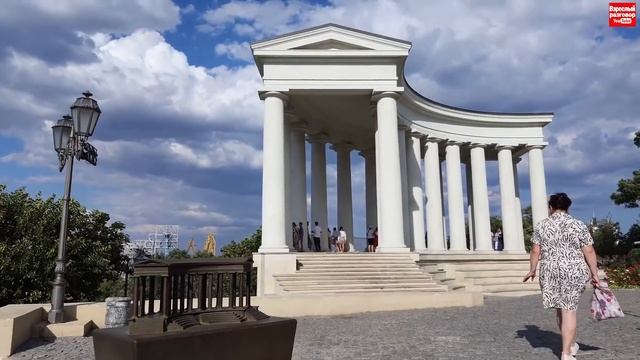 Одесса без туристов / Прогулка 01.09.2021 / Первый день Осени / Приморский бульвар смотреть онлайн