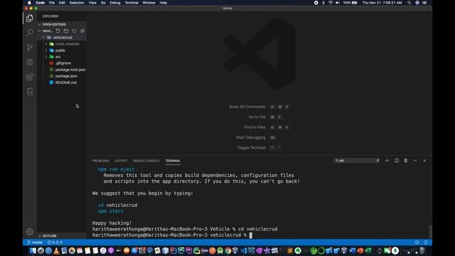 React crud app in sinhala -1 | React crud app from scratch - Initialization смотреть онлайн
