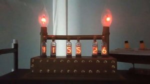 Часы на газоразрядных индикаторах своими руками.