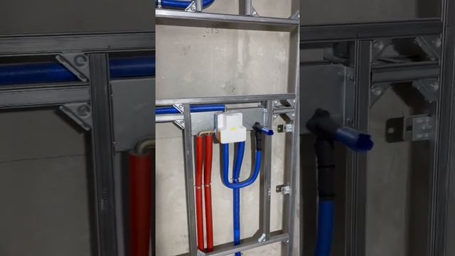Жесткий каркас #tece Круто и клево) #монтажотопления #стройка #водопровод #инсталляция #сантехника