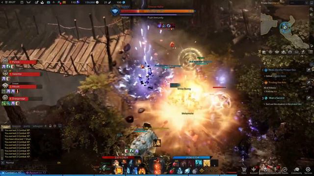 Lost Ark Closed Beta - Pirate Den Dungeon Full Walkthrough, Martial Artist (Striker) смотреть онлайн