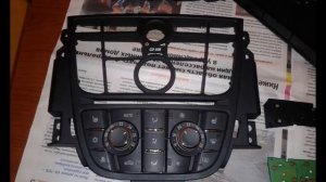Опель астра j установка магнитолы pioneer 1din (часть 2)