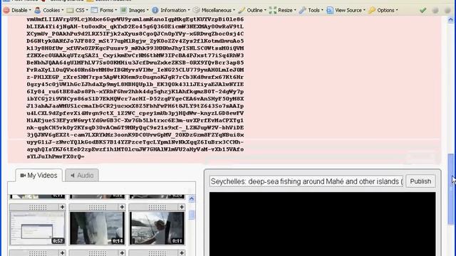 YouTube bug: video editor error message