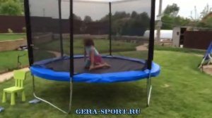 Детские батуты. Прыжки на батуте. Батут для дачи