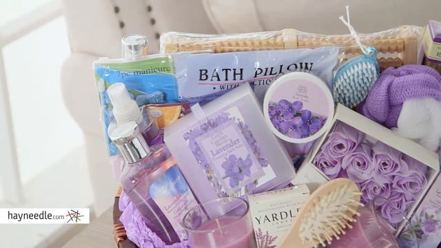 The Essence of Lavender Spa Gift Basket - Product Review Video смотреть онлайн