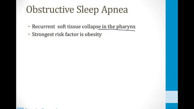 Лёгкие USMLE - 3. Иные темы - 4.Апноэ во сне