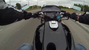 Driving the Honda VF750s cafe fighter