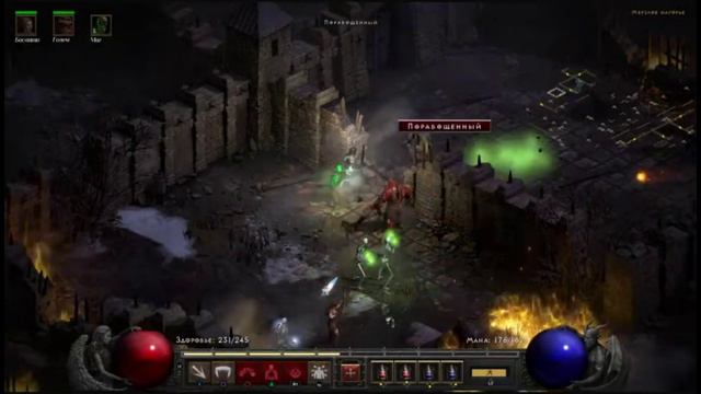 PS 4 Diablo 2 #24 Акт 5 Задание Вылазка на гору Арреат Некромант Прохождение