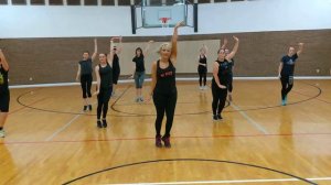 Runaway baby by Bruno Mars. Dance fitness with Heather