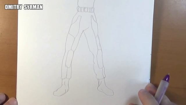 How To Draw April O'Neil, TMNT, Как нарисовать Эйприл О'Нил