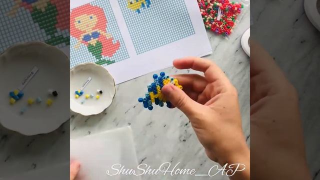 Набор для творчества "Термомозаика Русалочка" смотреть онлайн