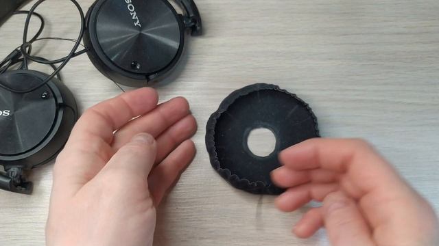 Ремонт наушников SONY (амбушюры) смотреть онлайн
