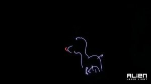 Dj Aleksis Alex ALIEN, 500 МВт, RGB, DMX, SD карта, анимационный лазерный прожектор PRO