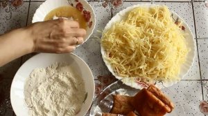 РЫБКА В КАРТОФЕЛЬНОЙ ШУБКЕ.ПОШАГОВЫЙ РЕЦЕПТ