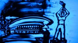 Песочная анимация ( Достопримечательности Луганска)