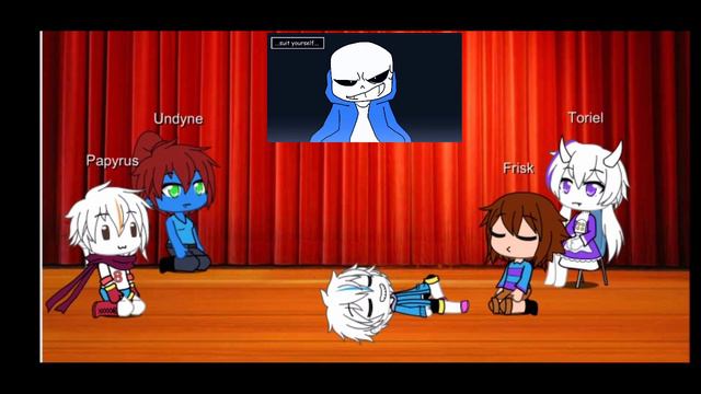 Реакция персонажей на ¦ sans vs jevil ¦ смотреть онлайн