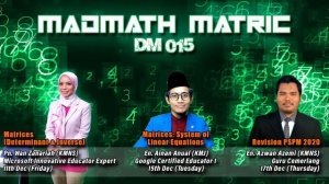 MADMATH MATRIC DM015