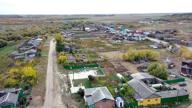 Деревенька Старая Шадрина с высоты птичьего полёта.(моя родина) смотреть онлайн