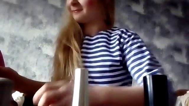 Шок . самый ужасный макияж в мире .бедная Настя