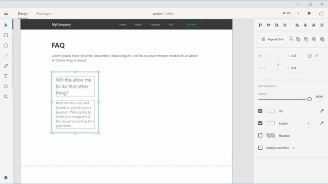 [React vs Angular vs Vue.js by Example] 6  FAQ Page