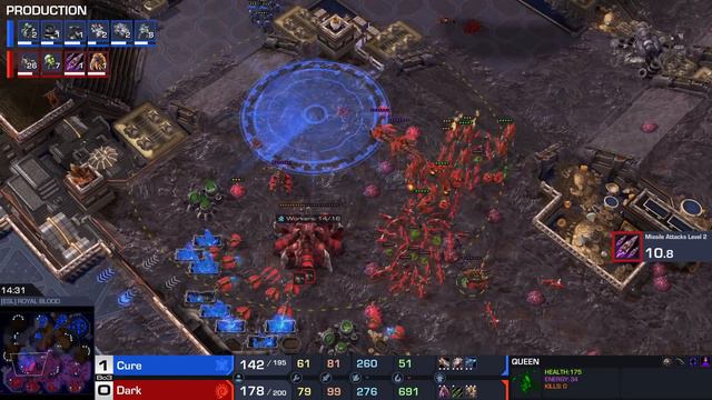 Dark SURPRISES Cure in the GSL Code S! (StarCraft 2) смотреть онлайн