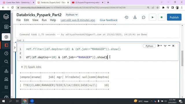 Pyspark with Python |Pyspark from Scratch |Pyspark Databrick Tutorial |Pyspark Tutorial for beginne смотреть онлайн