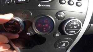 How to Change Airflow Temperature in Suzuki Grand Vitara II ( 2005 – 2014 )