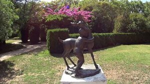 A park in Caldas da Rainha, Portugal.