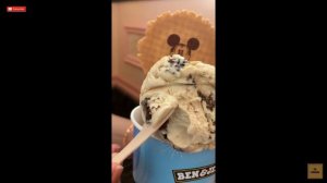 Disneyland Paris Ice cream Mini Vlog | The Gibson Girl Ice cream Parlour | Ben and Jerry