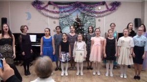 Новый год - Вокальный ансамбль "Весёлые нотки"  Муз. О.Валимовой Сл.  Е.Ильиной
