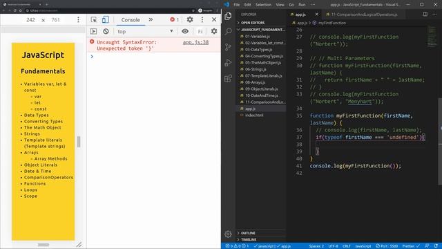JavaScript Function | How to use Functions in JavaScript | Learn JavaScript